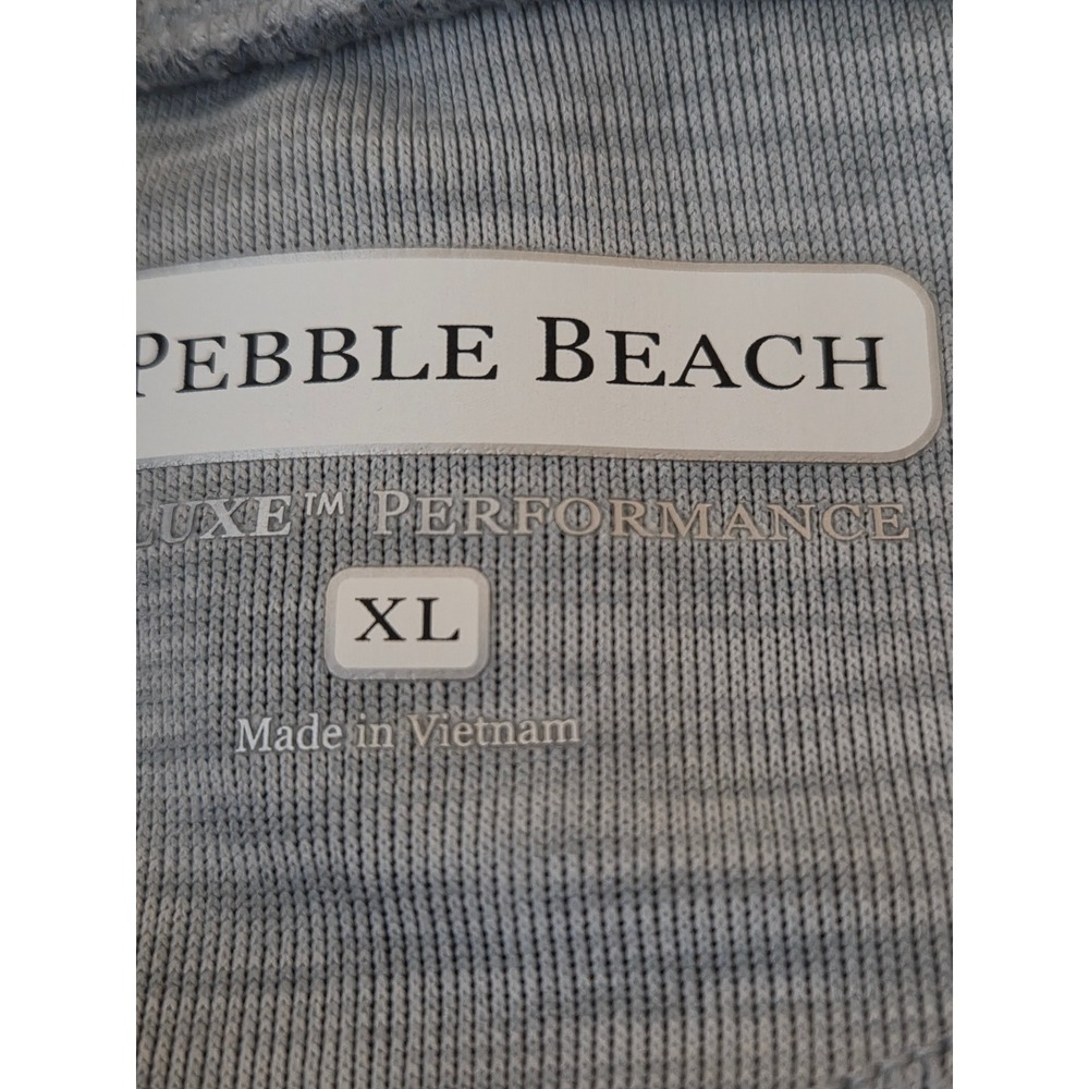 Pebble Beach Dry Luxe Performance Women's size XL Cardigan Polyester Golf Gray - Picture 8 of 10